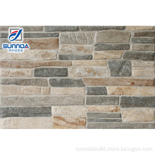 digital glazed outside vintage villa ceramic house outdoor wall tiles non slip stone exterior slate ceramic clinker wall tiles